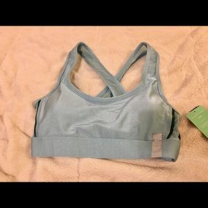 Sea green sports bra
